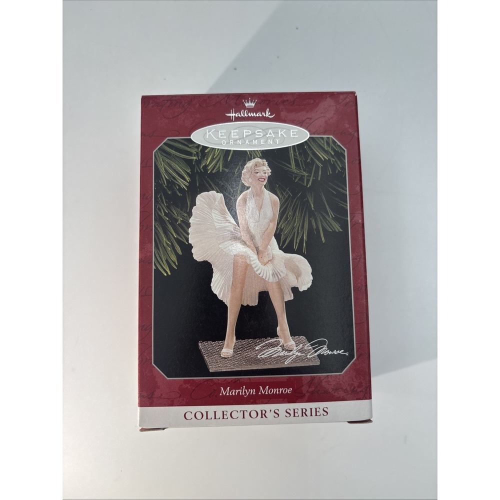 Christmas Ornament Marilyn Monroe‎ Hallmark Keepsake Collector Series 1998 - Picture 7 of 11